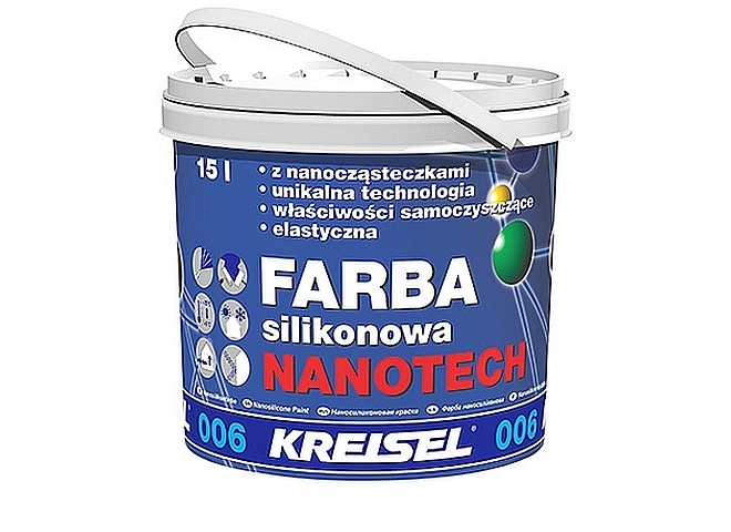 Farba silikonowa nanotech